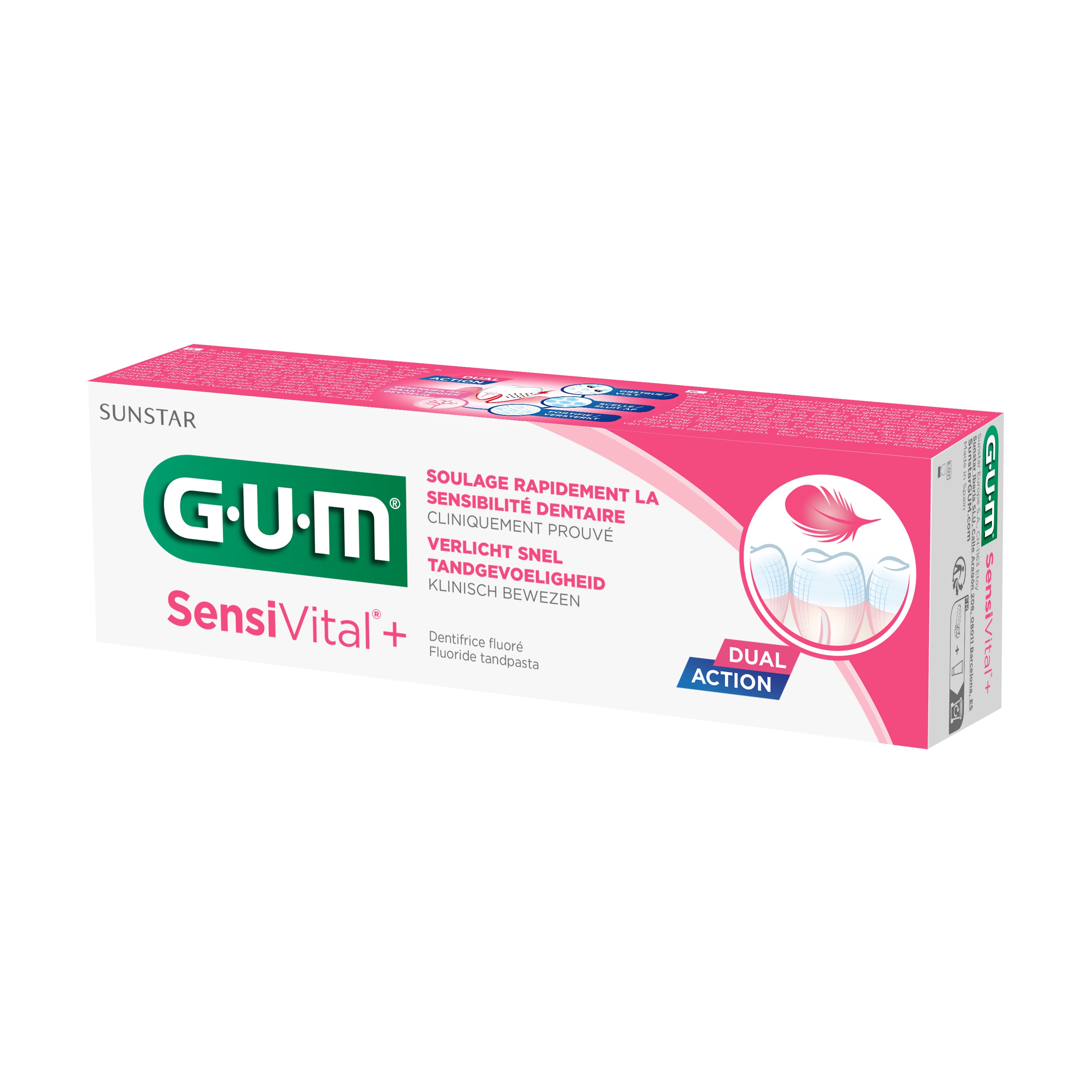 GUM SensiVital+ pasta do zębów 75 ml zdjęcie