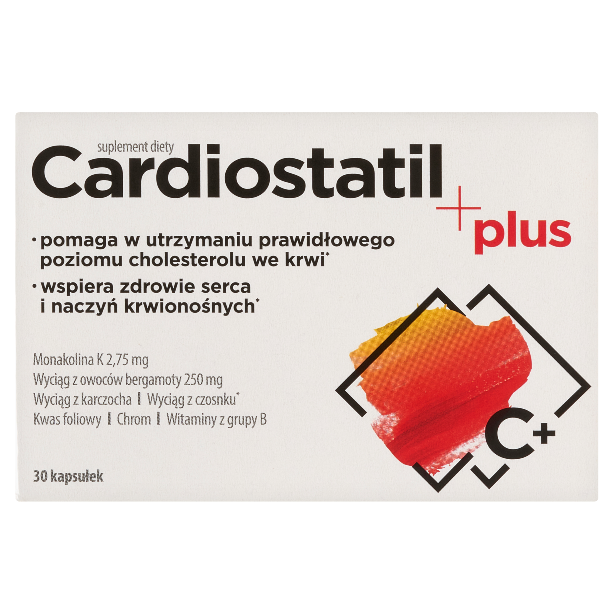 Cardiostatil Plus, kapsułki, 30 sztuk zdjęcie