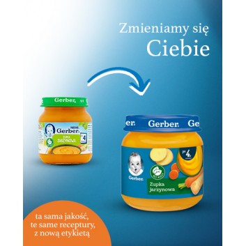 Nestlé Gerber Zupka jarzynowa po 4 miesiącu 125 g