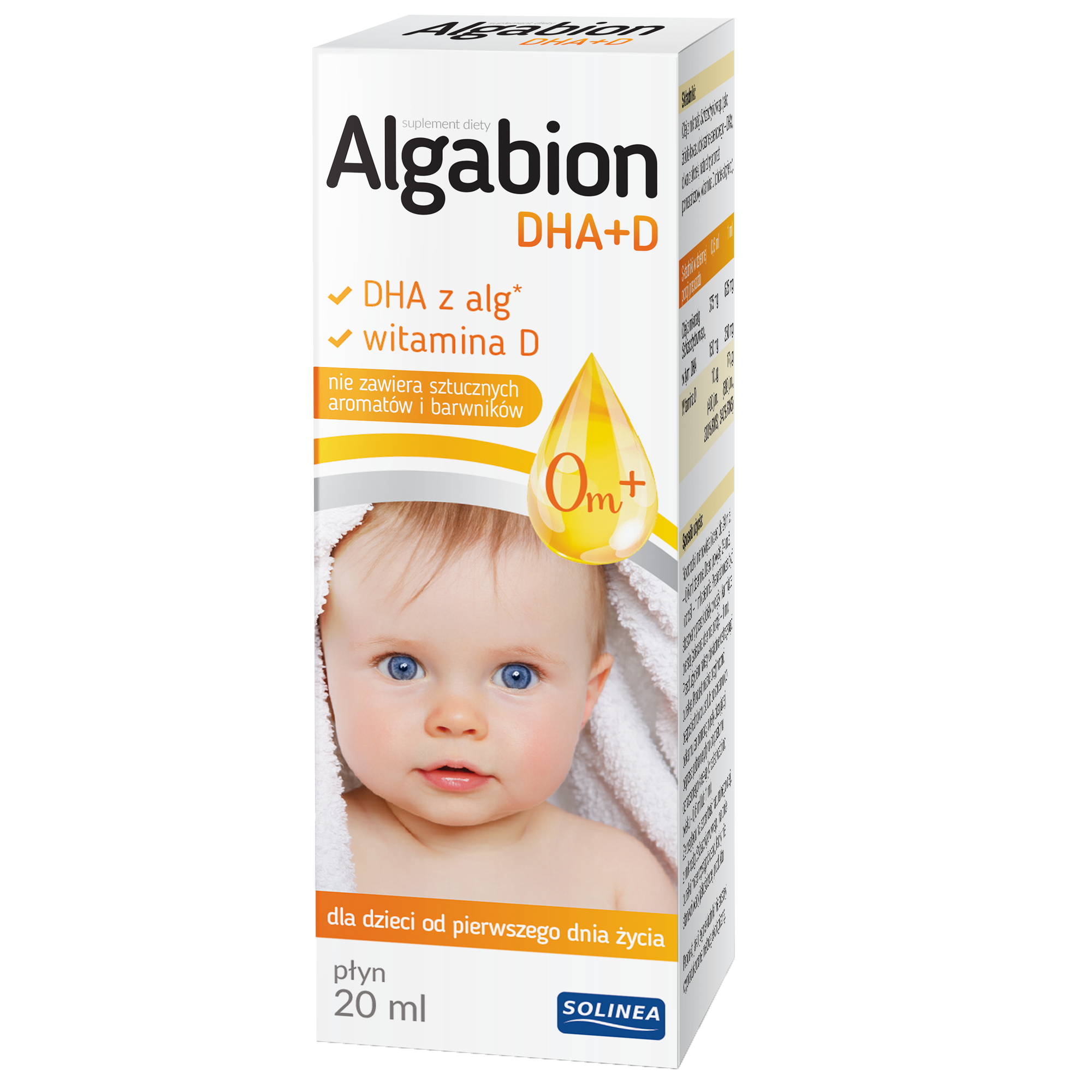 Algabion DHA+D płyn 20 ml zdjęcie