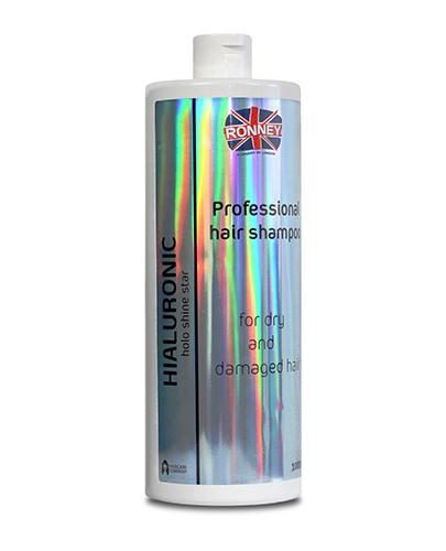Ronney HoLo Shine Star Hialuronic Shampoo Szampon nawilżający do włosów suchych i zniszczonych, 1000 ml zdjęcie