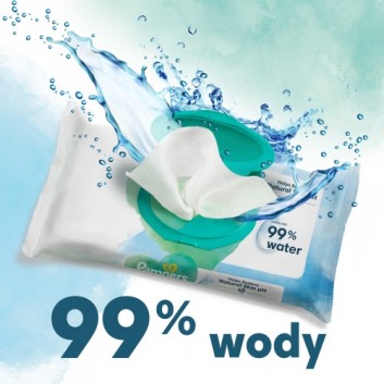 Pampers Harmonie Aqua chusteczki 9x48 sztuk
