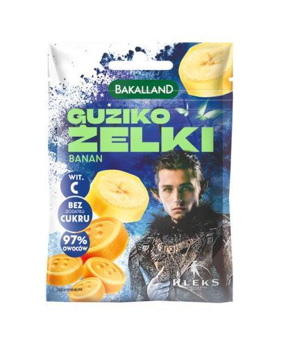 Bakalland KLEKS Guziko żelki bananowe, 34 g zdjęcie