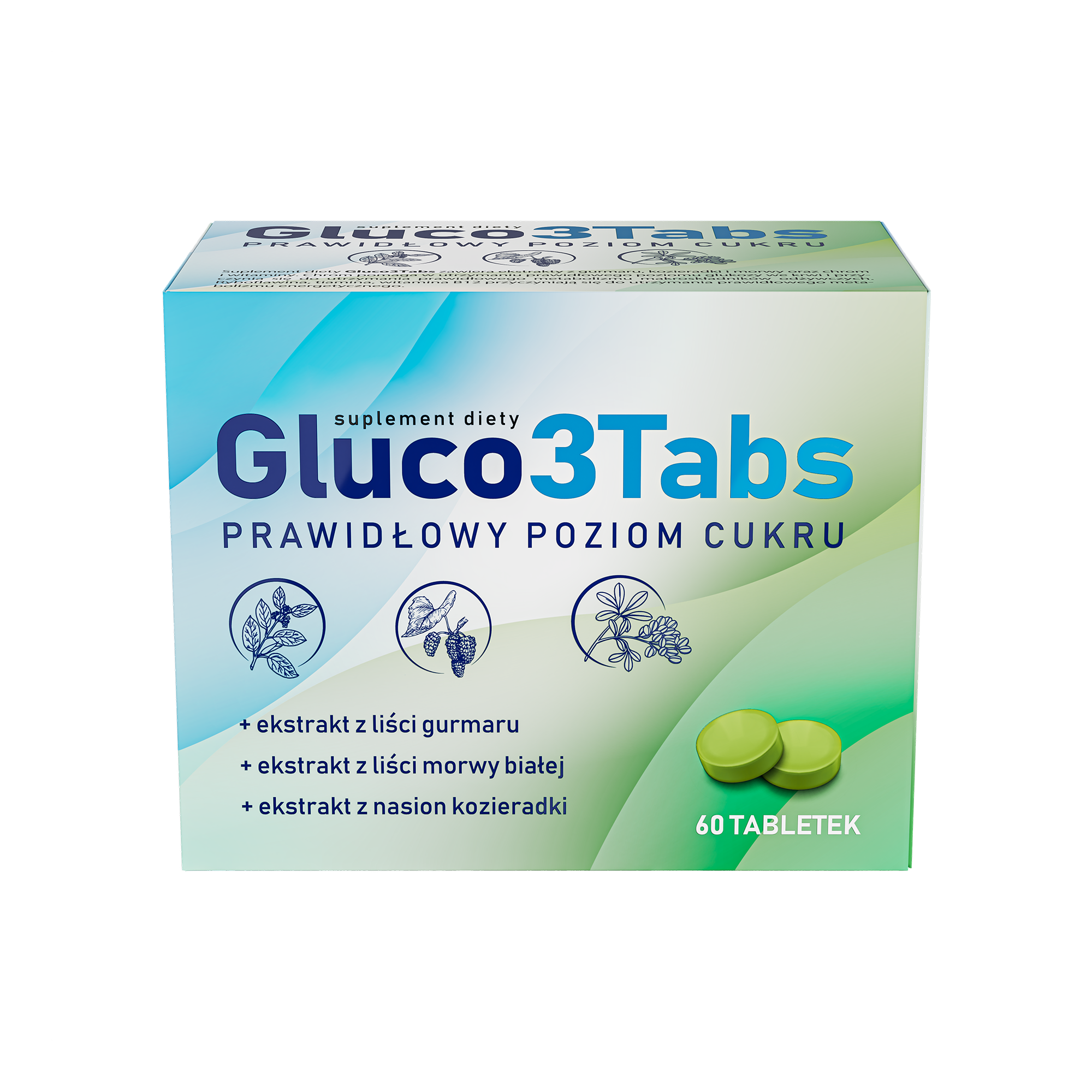 Gluco3Tabs, 60 tabletek