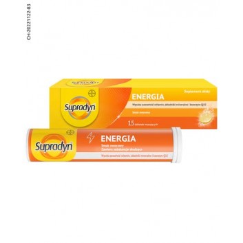 Supradyn Energia 15 tabletek musujących