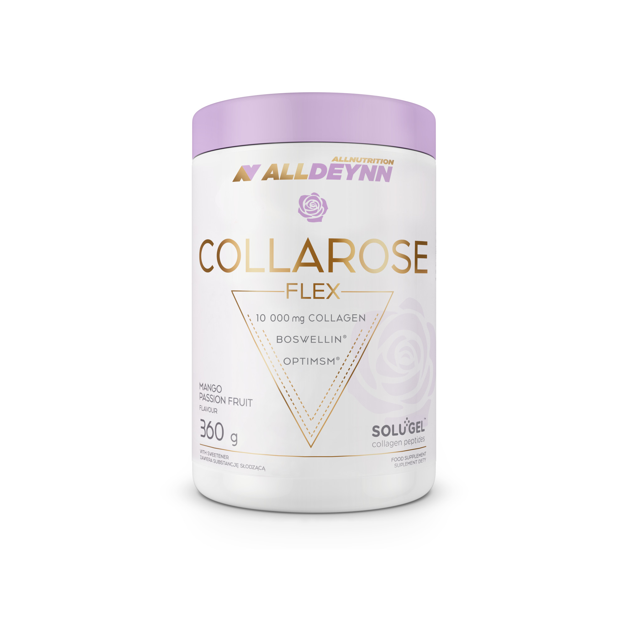 Allnutrition, Alldeynn Collarose Flex Mango Passion Fruit, proszek, 360 g zdjęcie