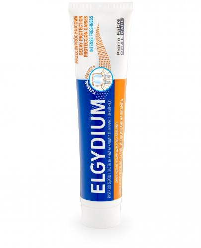 Elgydium Pasta do mycia zębów przeciwpróchnicowa z kompleks fluorinol protect+ 75 ml zdjęcie
