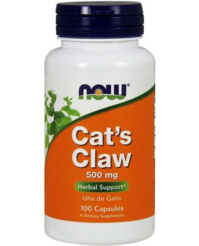 Now Foods Cat's Claw 500 mg, 100 kaps., cena, opinie, właściwości zdjęcie