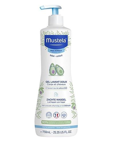 Mustela Bebe Enfant delikatny żel do mycia włosów i ciała 750 ml zdjęcie