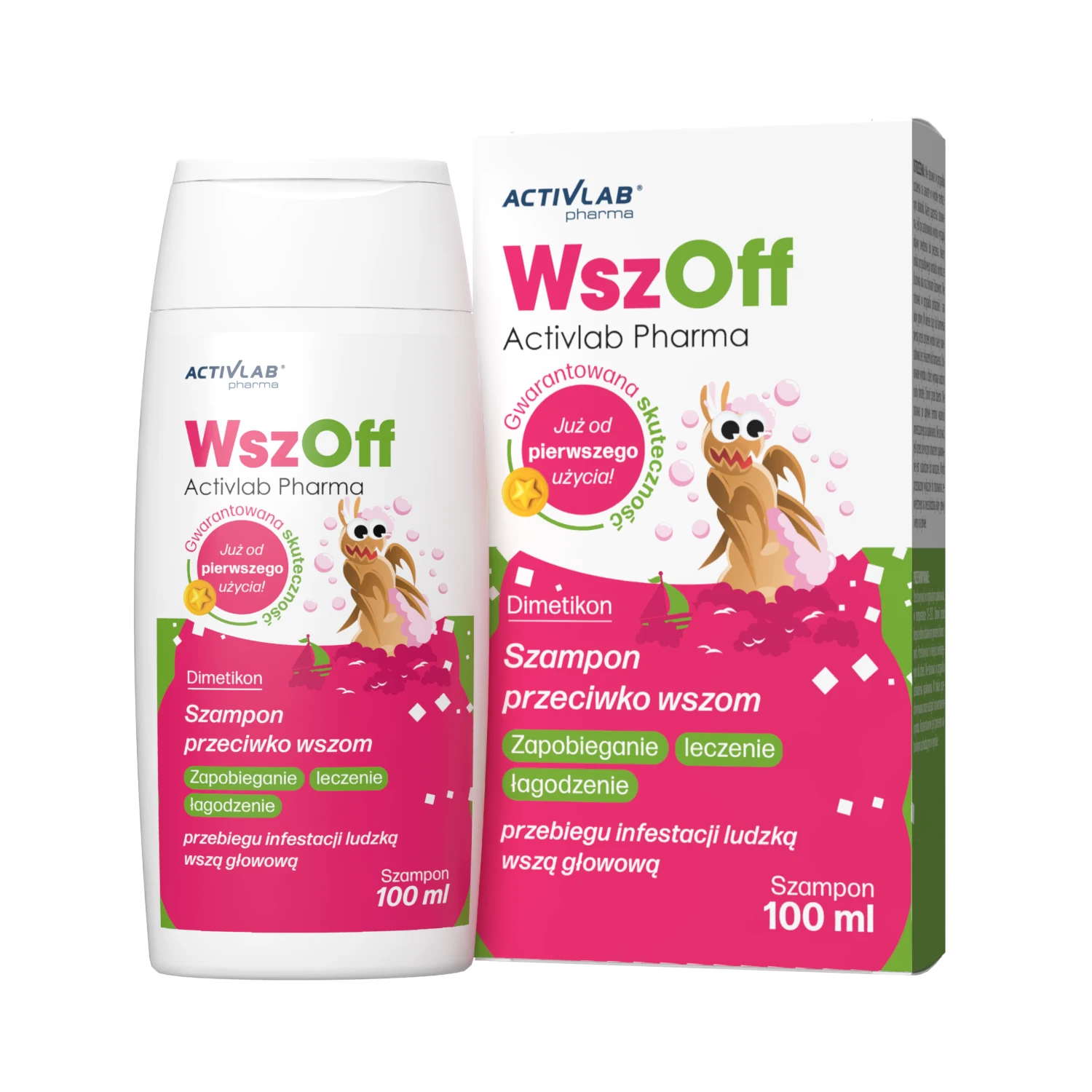 ActivLab Pharma WszOff szampon przeciw wszom 100 ml zdjęcie