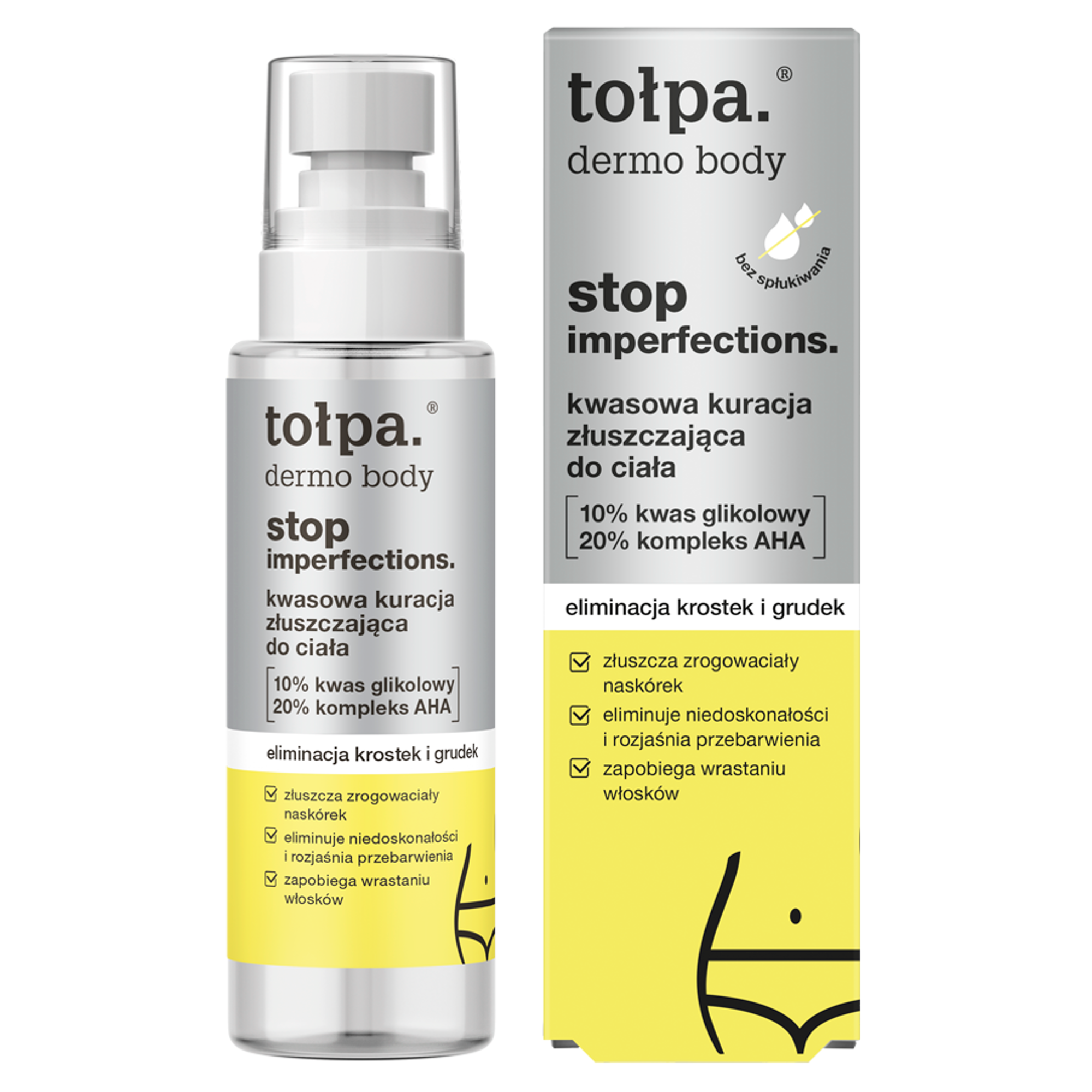 Tołpa Dermo Body Stop Imperfections, kwasowa kuracja złuszczająca 30% kwasów, 100 ml zdjęcie