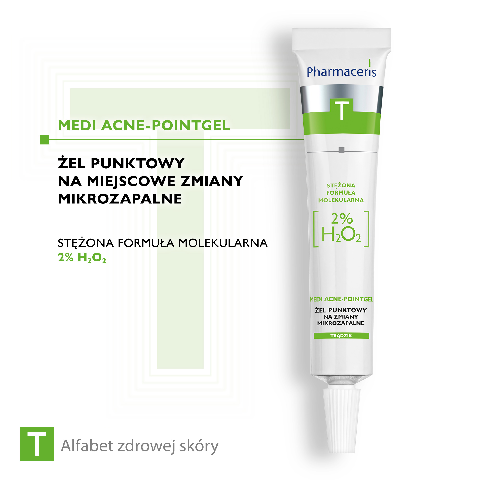 Pharmaceris T Medi Acne-Pointgel, żel punktowy na miejscowe zmiany mikrozapalne, 10 ml
