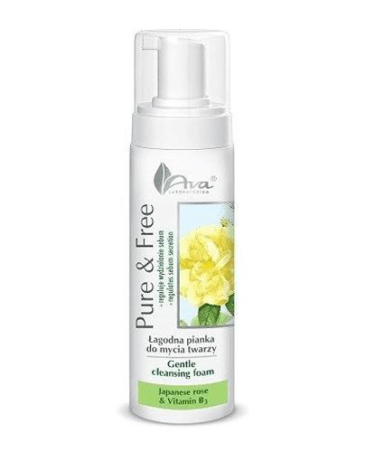 Ava Pure & Free Łagodna pianka do mycia twarzy - 150 ml - cena, opinie, właściwości  zdjęcie