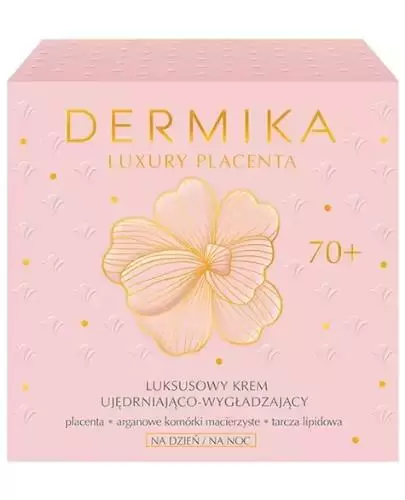 Dermika Luxury Placenta 70+ krem ujędrniająco-wygładzający 50 ml zdjęcie