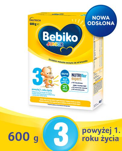 Bebiko Junior 3 Nutriflor Expert powyżej 1. roku życia, 600 g zdjęcie