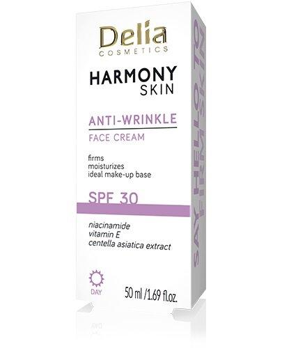 Delia HARMONY SKIN Krem przeciwzmarszczkowy z filtrem SPF30, 50 ml zdjęcie