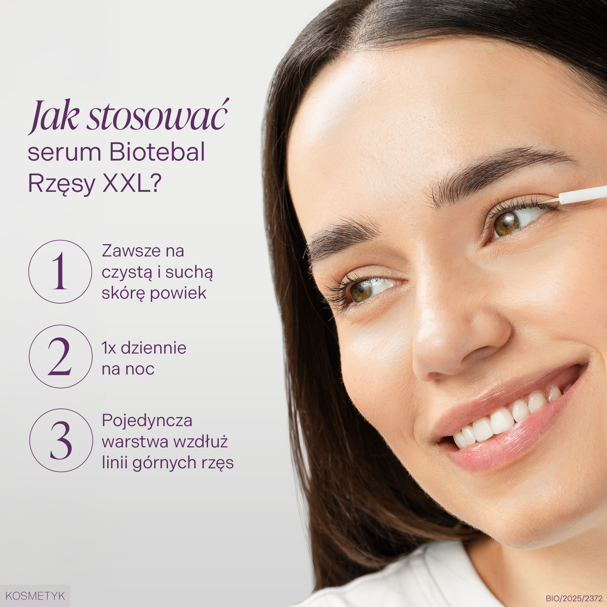 Biotebal rzęsy XXL serum pobudzające wzrost rzęs 3 ml