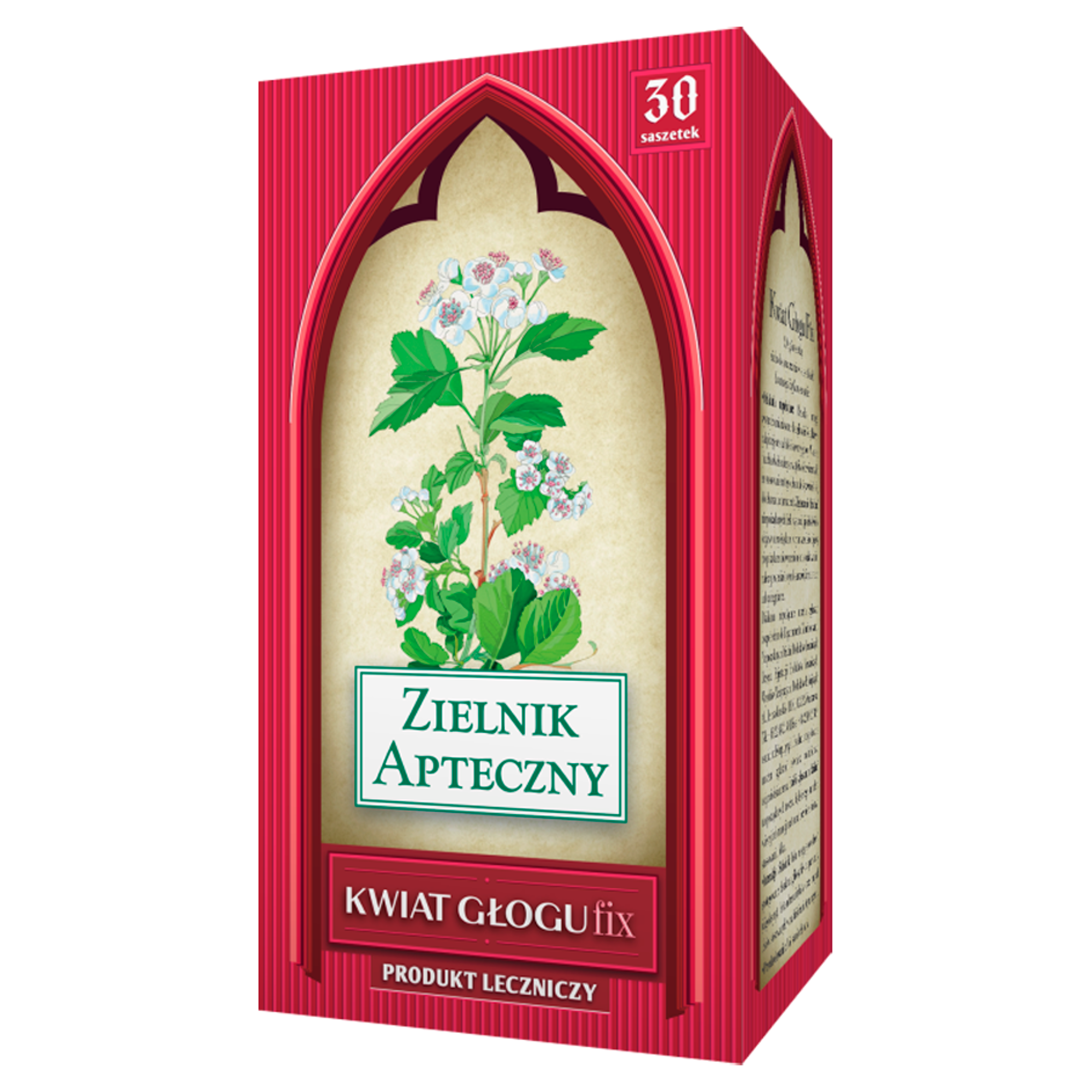 Kwiat Głogu Fix 30 saszetek