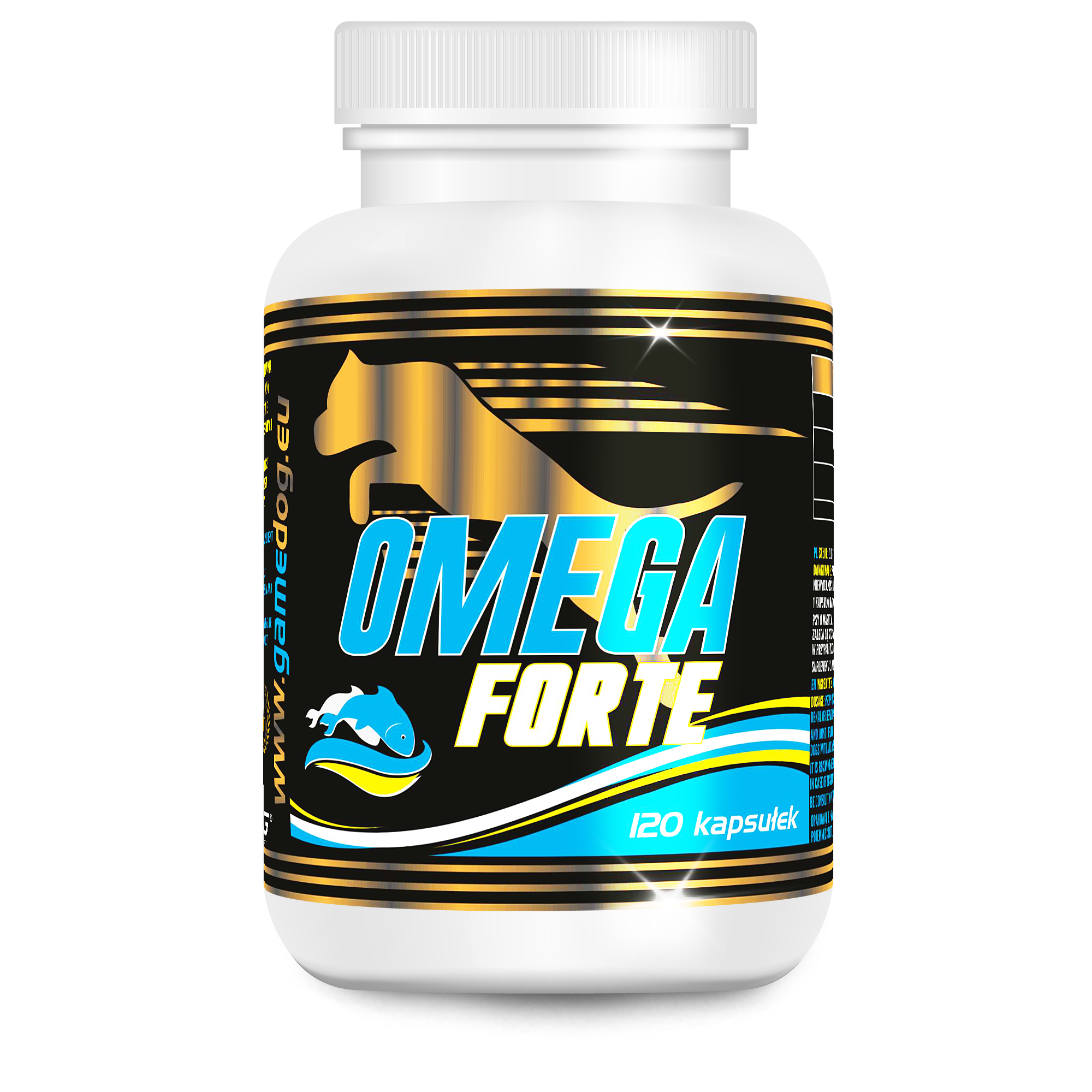 Game Dog Omega 3 Forte, 120 kapsułek zdjęcie