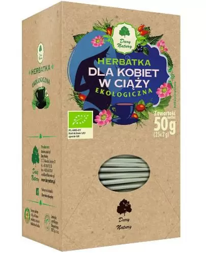 Dary Natury herbatka dla kobiet w ciąży 25 saszetek zdjęcie