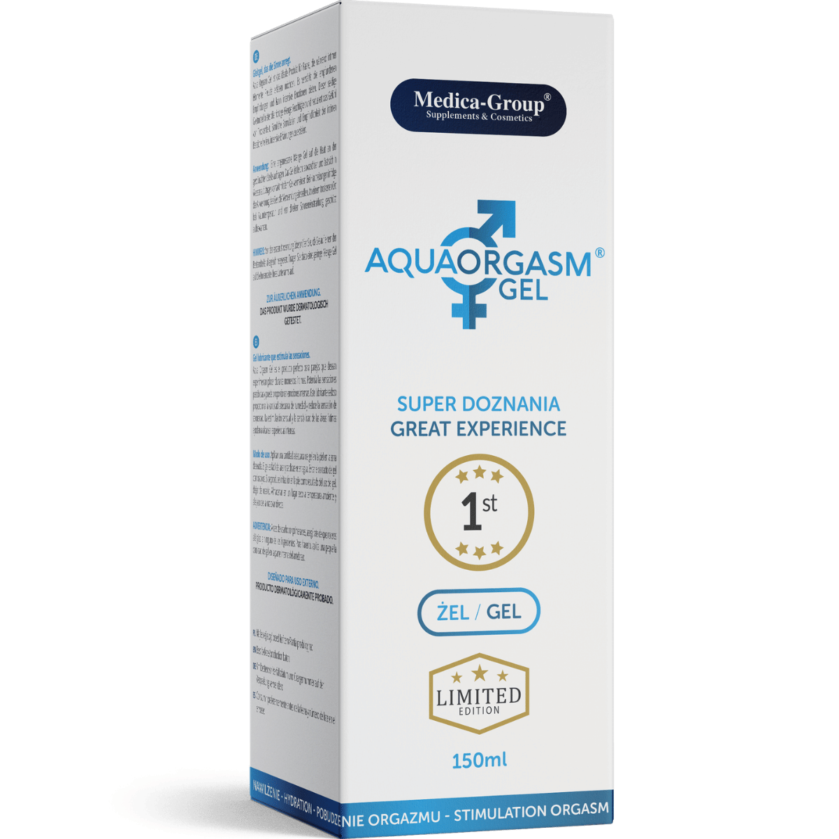 Aqua Orgasm Gel Żel poślizgowy pobudzający doznania, 150 ml zdjęcie