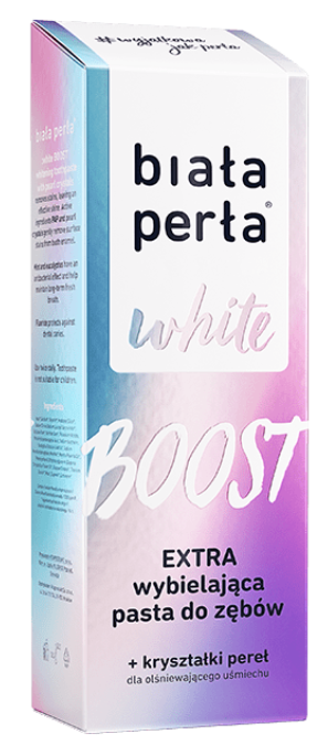 Biała Perła White Boost wybielająca pasta do zębów, 75 ml zdjęcie