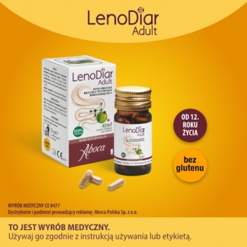 Aboca LenoDiar Adult 20 kapsułek
