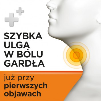 Strepsils pomarańczowy z witaminą C 24 pastylki twarde
