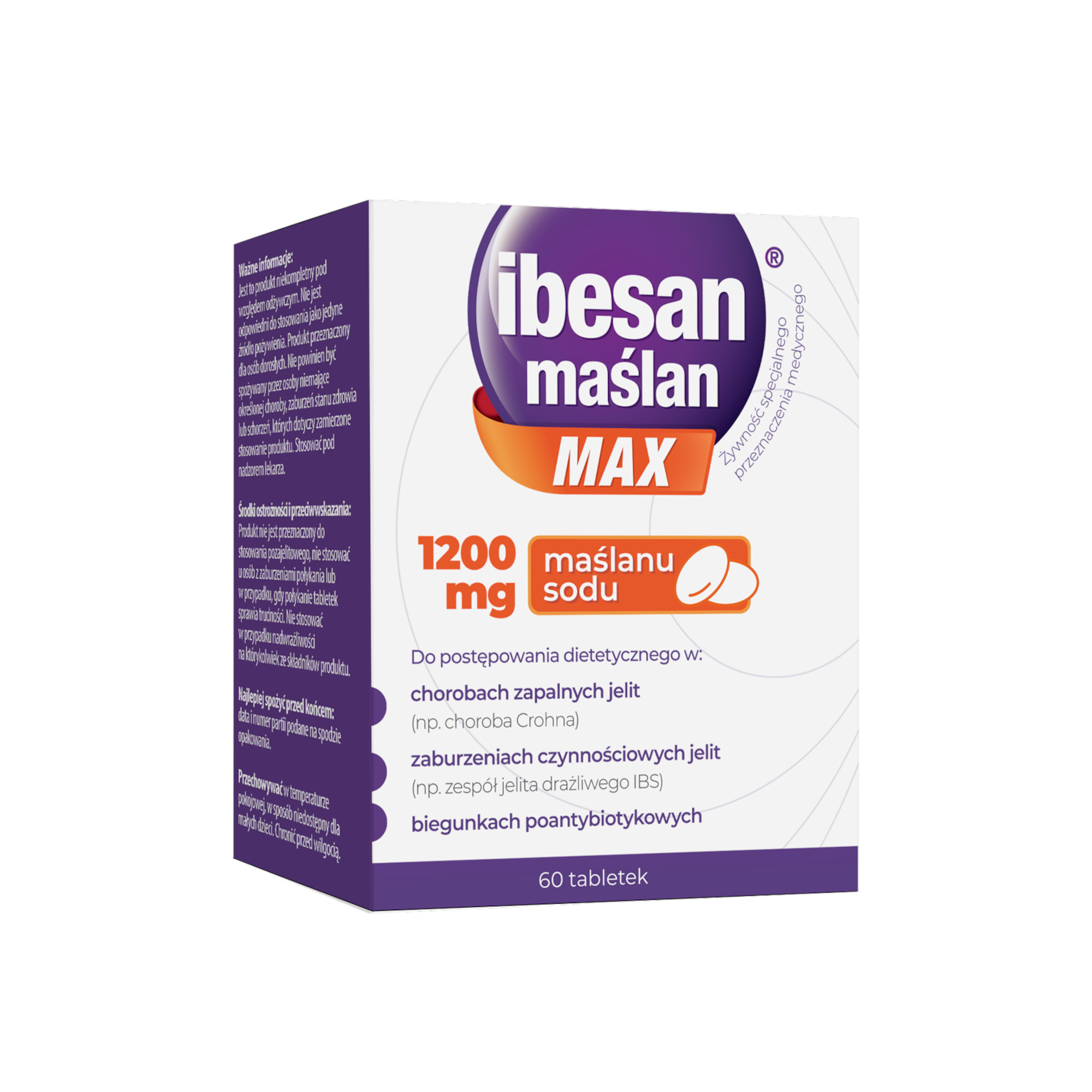 Ibesan Maślan Max, tabletki, 60 szt zdjęcie