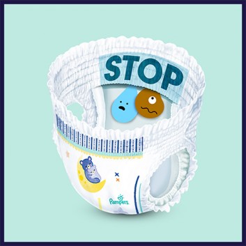 Pampers Night Pants 6 pieluchomajtki extra large +15 kg, 19 sztuk