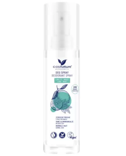 Cosnature naturalny dezodorant w sprayu z limonką i mięta 75 ml zdjęcie