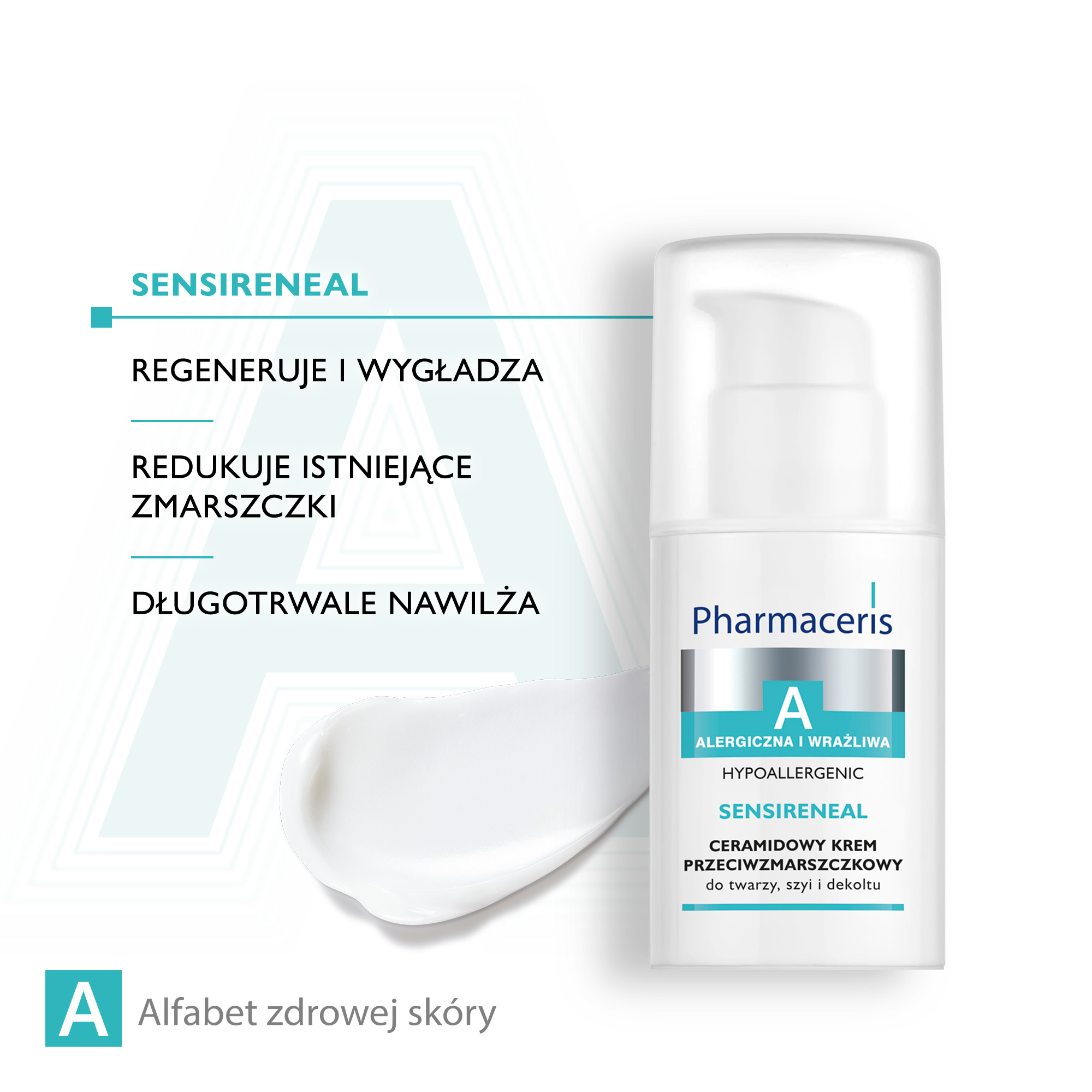 PHARMACERIS A SENSIRENEAL Regenerujący Krem Przeciwzmarszczkowy do twarzy - 30 ml