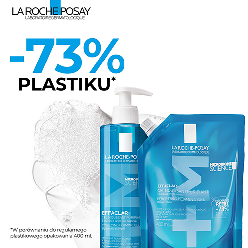 La Roche-Posay Effaclar, żel oczyszczający, 400 ml