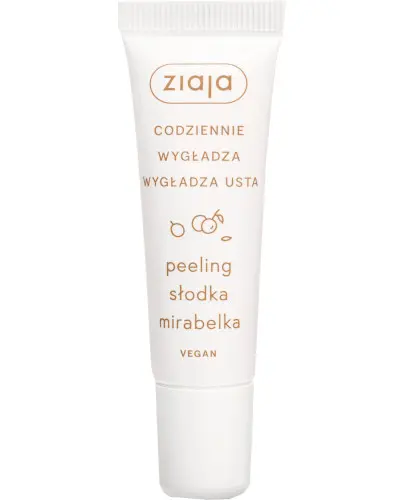 Ziaja peeling do ust słodka mirabelka, 12 ml zdjęcie