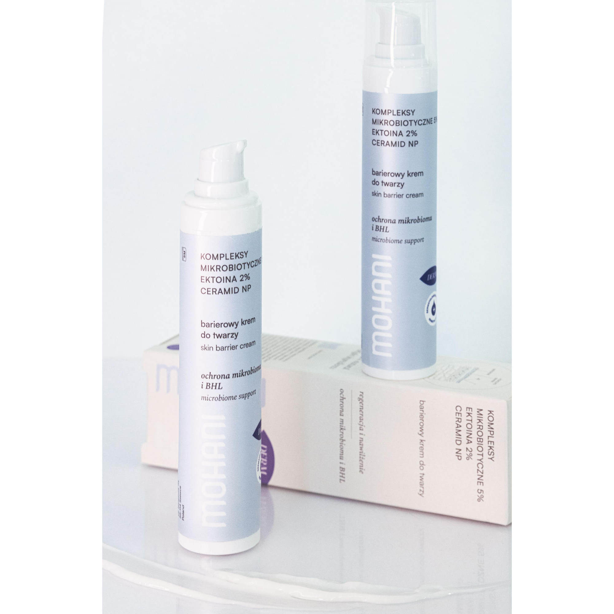 Mohani Derm, barierowy krem do twarzy, 50 ml