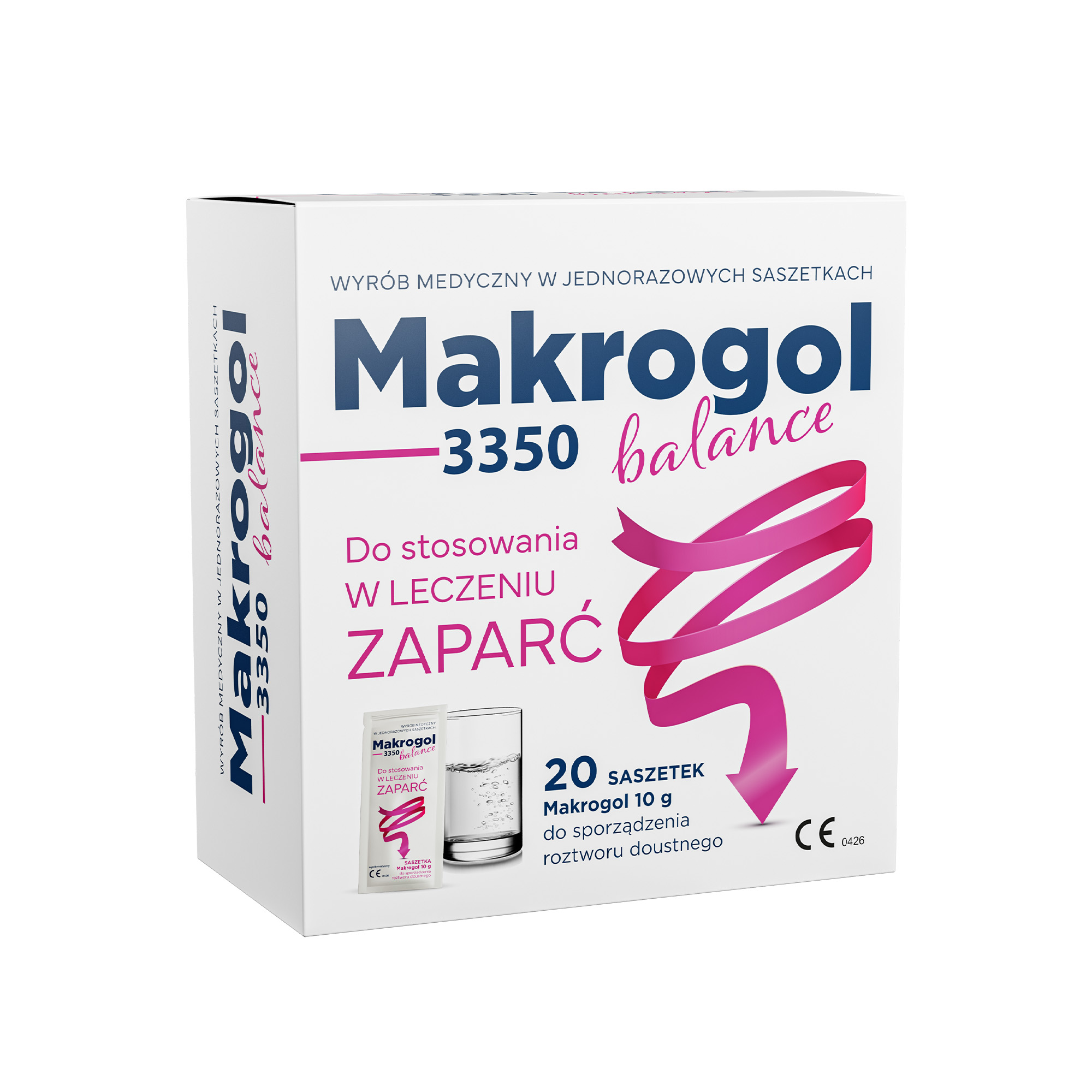 Makrogol 3350 balance, saszetki, 20 sztuk