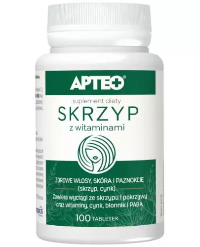 Apteo Skrzyp z witaminami 100 tabletek zdjęcie