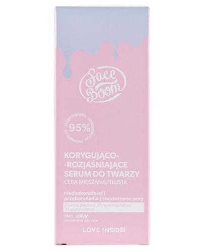 Bielenda Face Boom Korygująco - rozjaśniające serum do twarzy do cery tłustej i mieszanej - 30 ml

Wskazania: Cera tłusta i mieszana zdjęcie