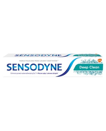 Sensodyne Deep Clean Pasta z fluorem do zębów, 75ml zdjęcie