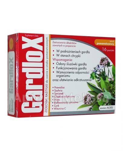 GARDLOX O smaku pomarańczowym - 16 past.  zdjęcie