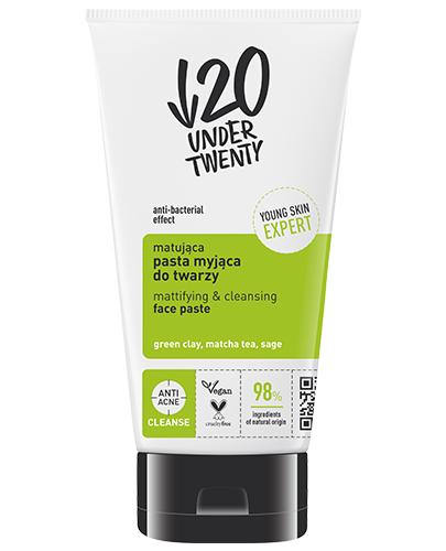 Lirene Under Twenty Matująca pasta myjąca do twarzy, 150 ml zdjęcie