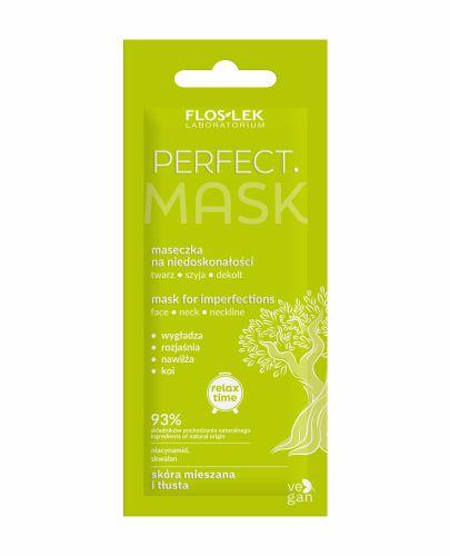 FLOSLEK PERFECT Maseczka na niedoskonałości twarz, szyja, dekolt, 6 ml zdjęcie