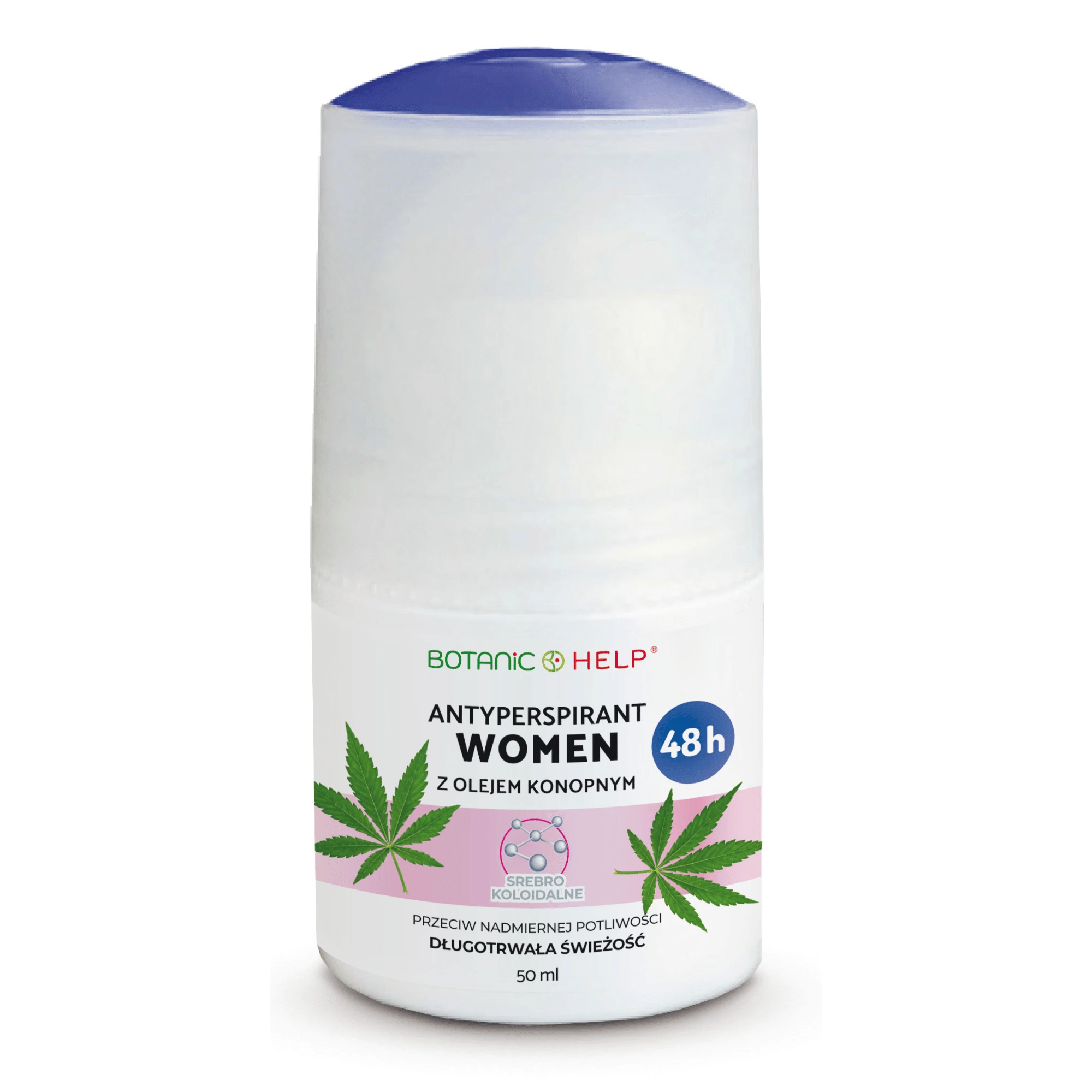 Botanic Help antyperspirant Women z olejem konopnym 50 ml zdjęcie