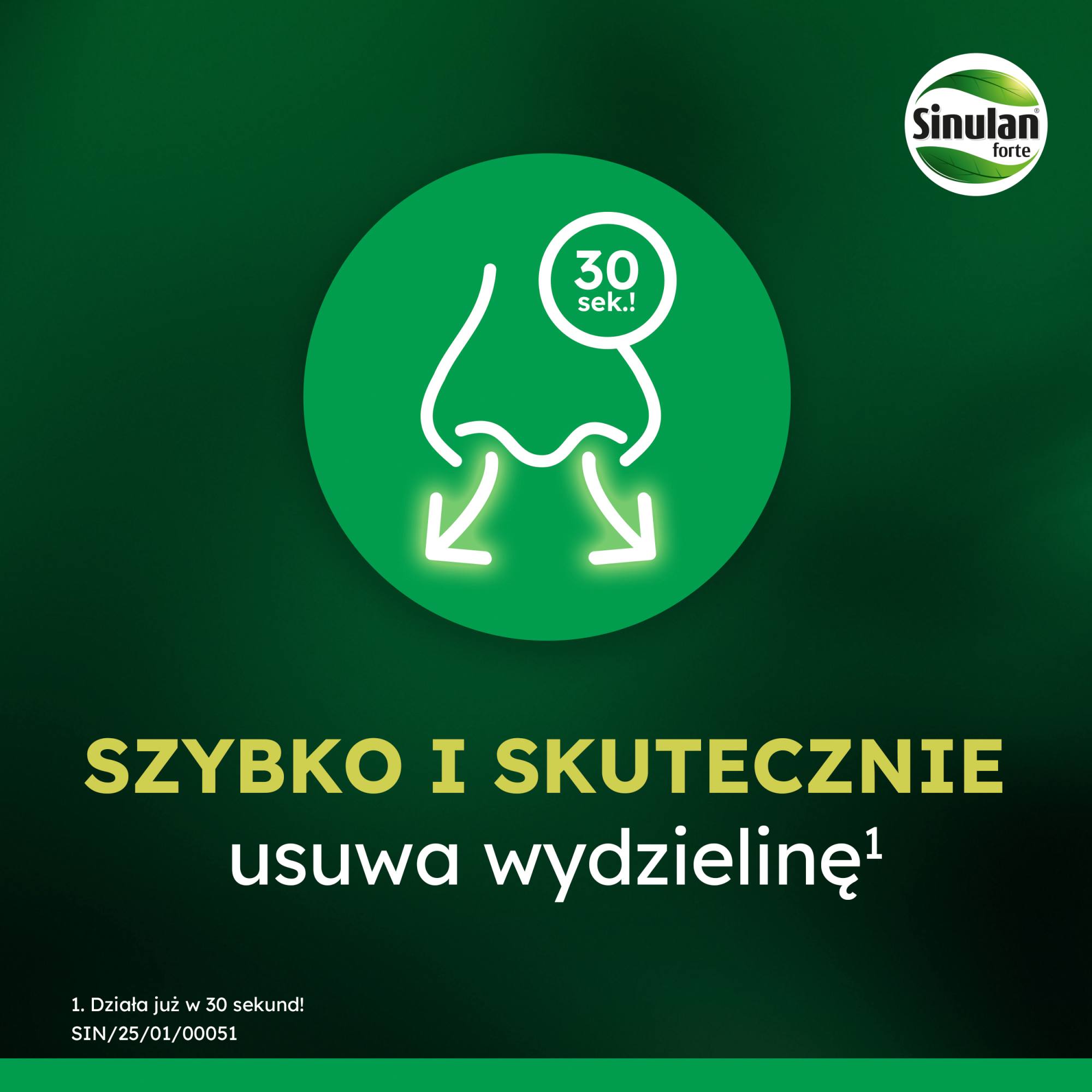 Sinulan Forte Express Junior aerozol do nosa dla dzieci 3+ 20 ml