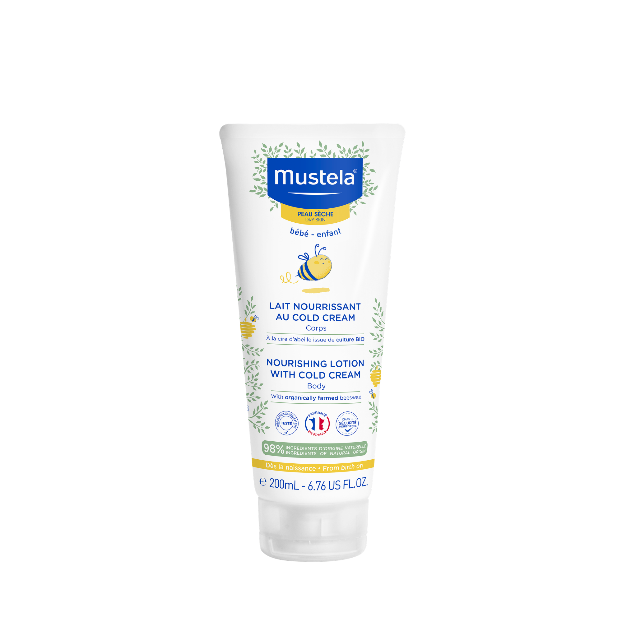 Mustela Bebe Enfant, odżywcze mleczko do ciała z Cold Cream, 200 ml zdjęcie