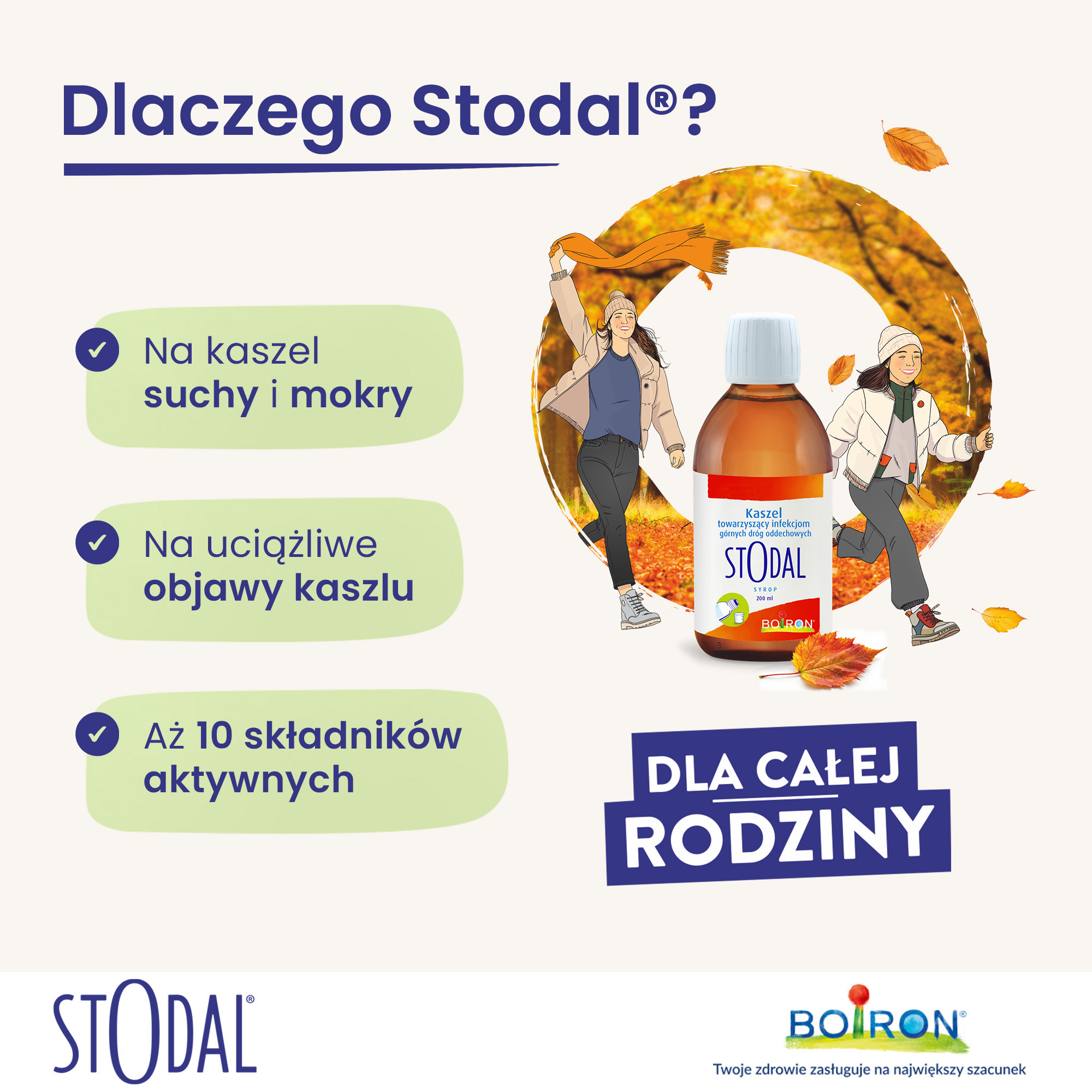 Boiron Stodal syrop na kaszel 200 ml