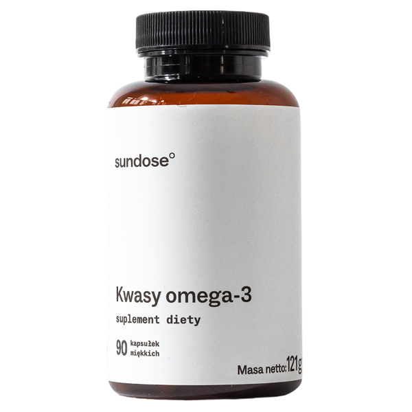 Sundose Kwasy OMEGA-3, 90 kapsułek zdjęcie