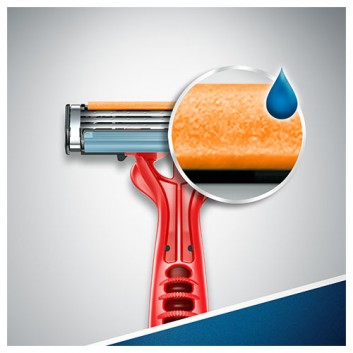 Gillette Blue3 Jednorazowa maszynka do golenia dla mężczyzn, 3 sztuki