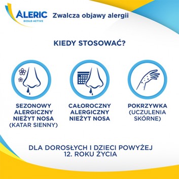 Aleric Deslo Active 5mg 10 tabletek