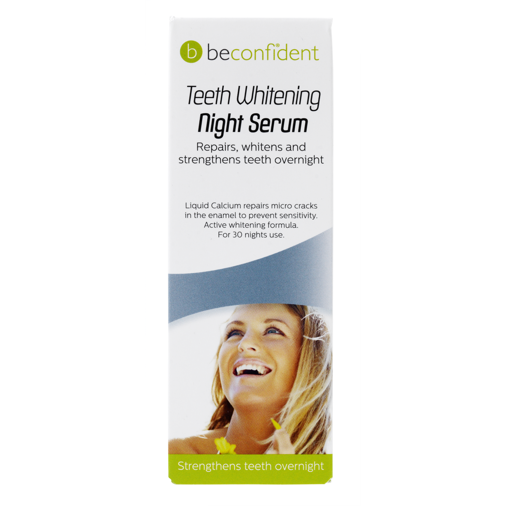 Beconfident® Serum wybielające zęby na noc, 10 ml.  zdjęcie